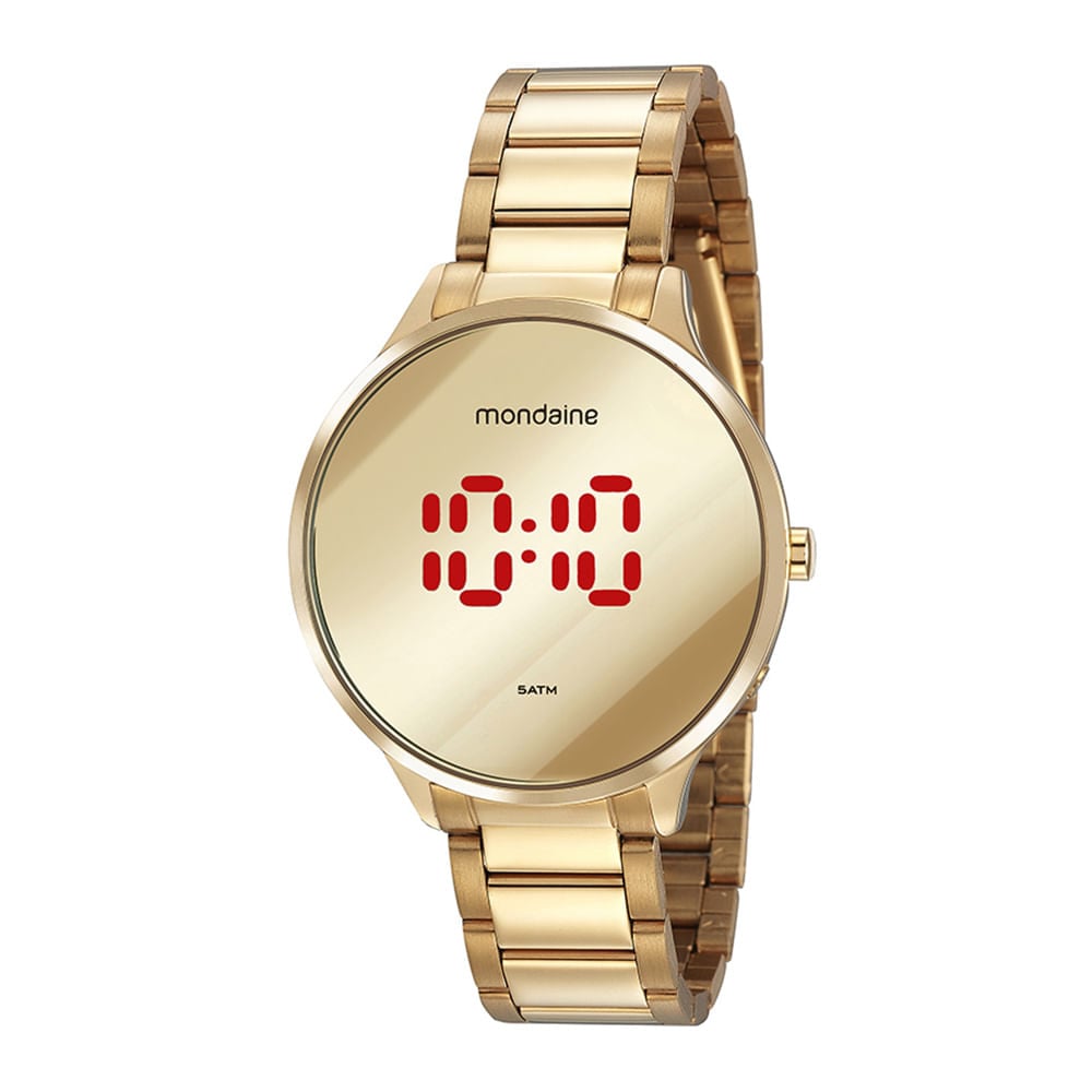 Relógio Feminino Casual Mondaine 32060LPMVDE1 com Estilo | Flávio's Calçados