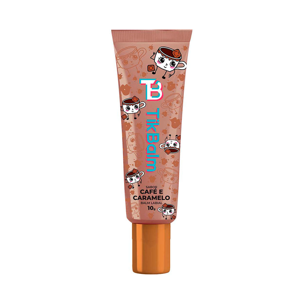 Balm Labial Café e Caramelo Tikbalm - Hidratação e Conforto | Flávio's Calçados