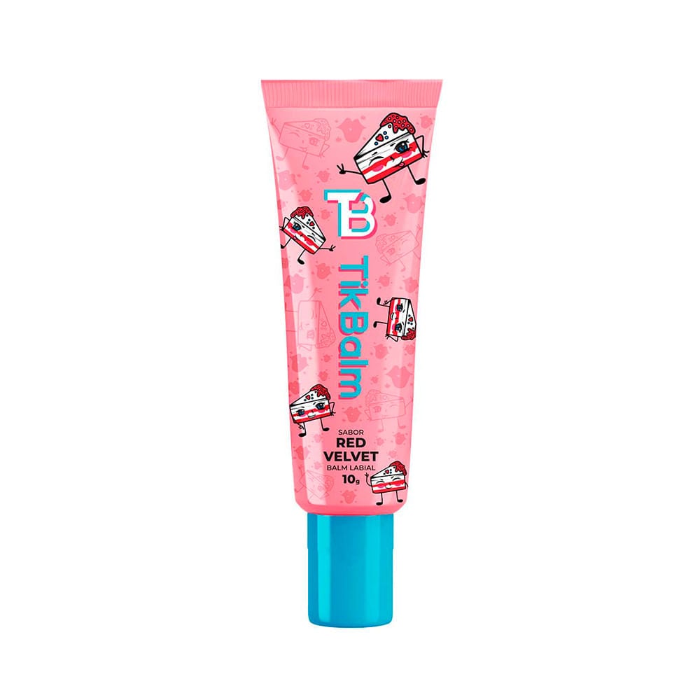 Balm Labial Red Velvet Tikbalm hidratação e cor | Flávio's Calçados