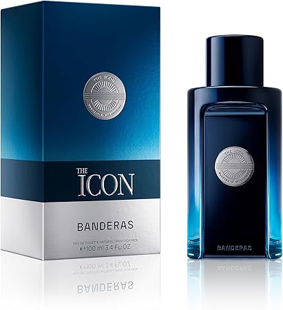 Perfume Masculino The Icon Edt Banderas - Elegância e Estilo | Flávio's Calçados
