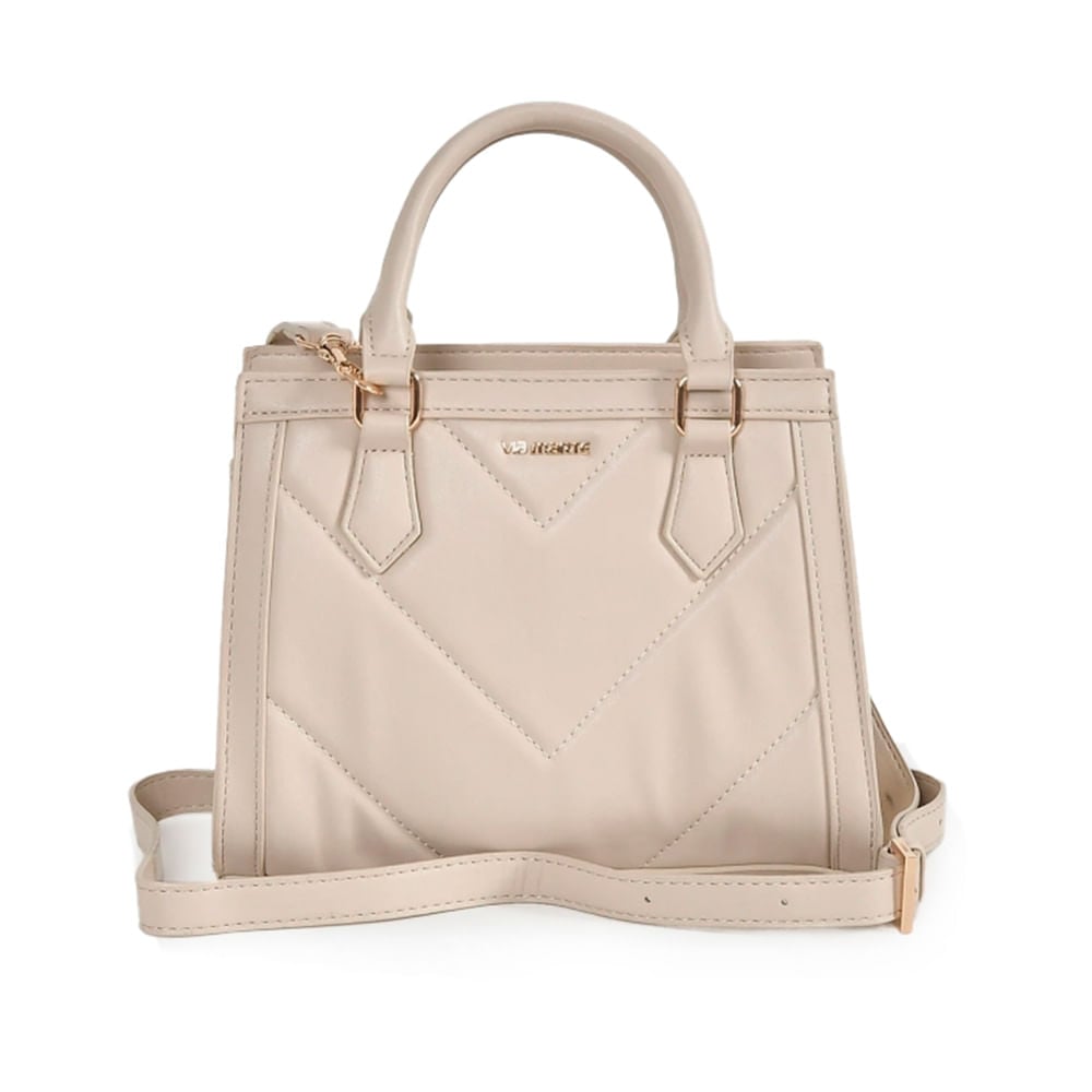 Bolsa Feminina Casual Via Marte Branco - Estilo e Praticidade | Flávio's Calçados