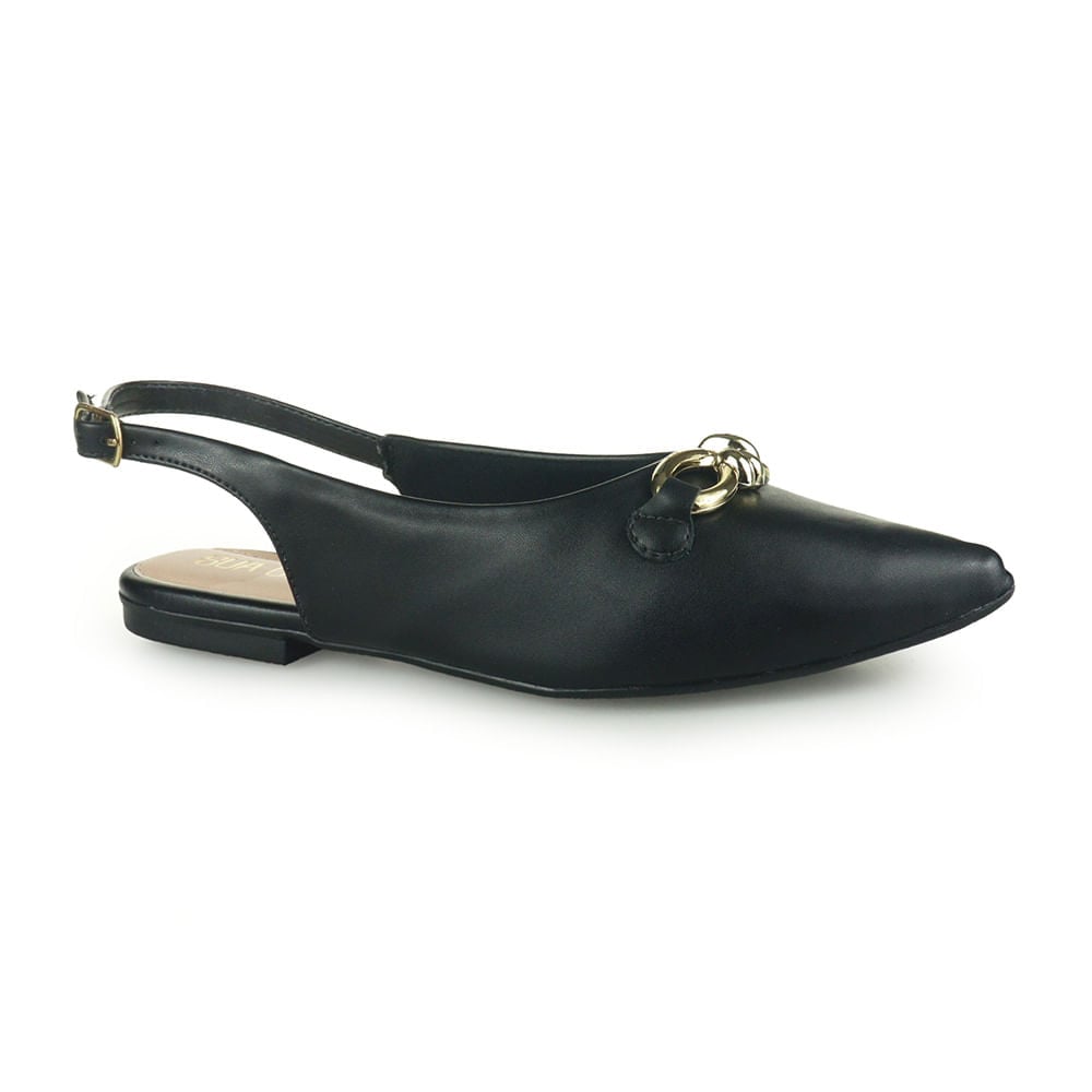 Sapato Flat Feminino Casual Sua Cia – Conforto e Estilo | Flávio's Calçados