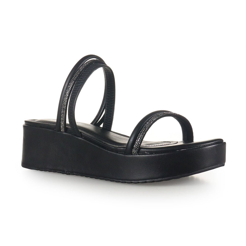 Anabela Feminina Casual Via Marte Conforto e Estilo | Flávio's Calçados