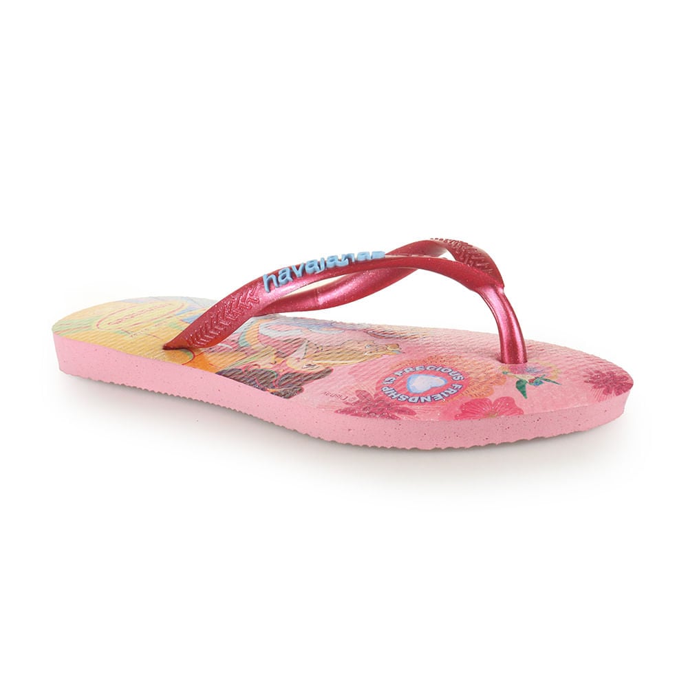 Chinelo Infantil Feminino Havaianas Slim Princess - Conforto e Estilo | Flávio's Calçados