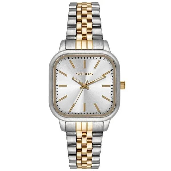 Relógio Feminino Quadrado Minimalista Seculus | Elegância e Conforto