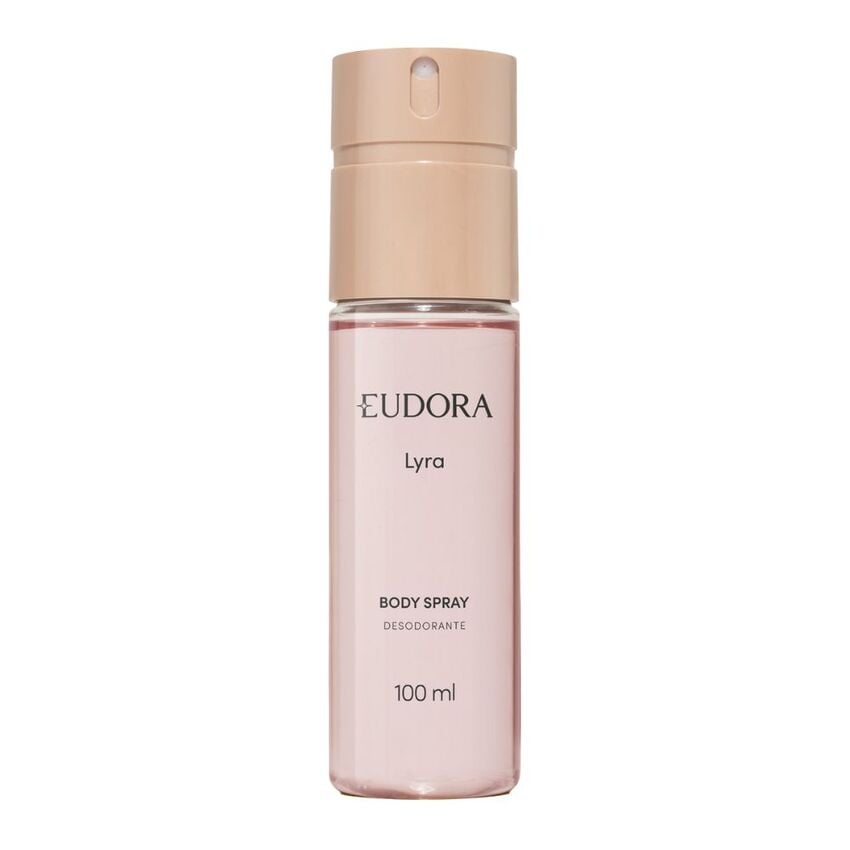 Body Splash Feminino Lyra Eudora – Frescor e Hidratação | Flávio's Calçados