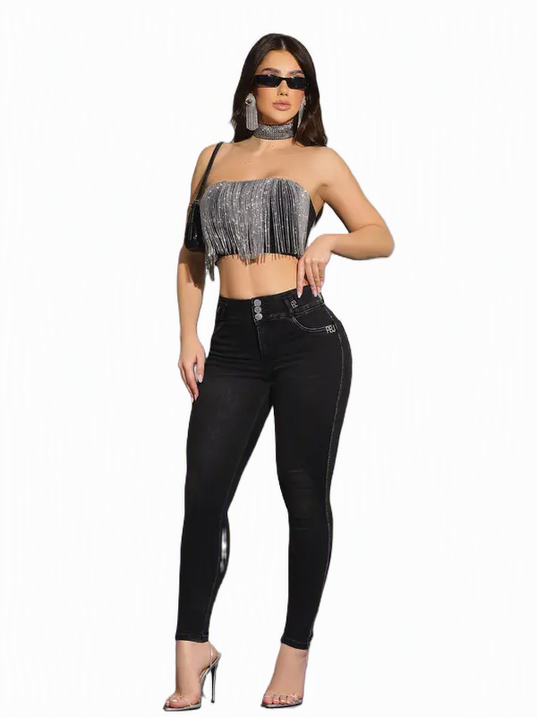 Imagem do produto Calça Jeans Calca Feminina Pit Bull - 92682