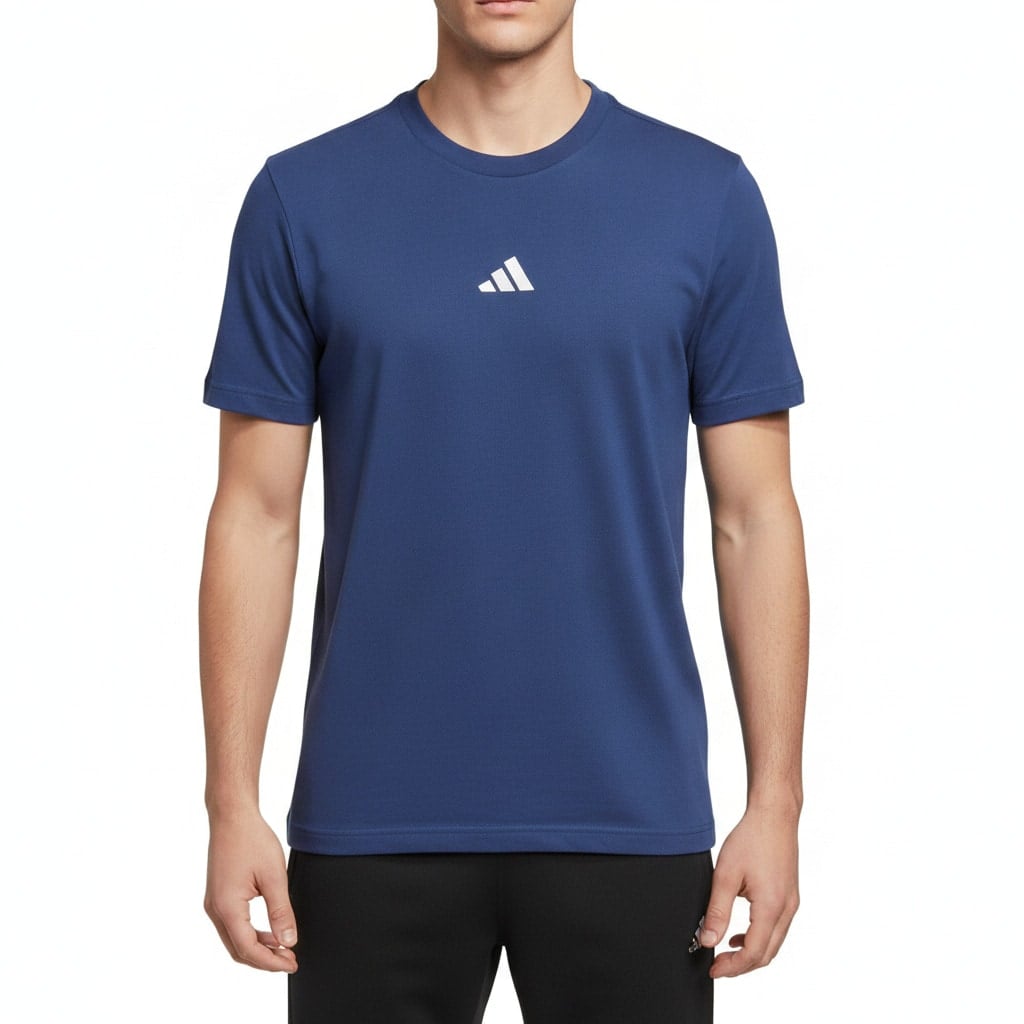 Imagem do produto Camiseta Algodão Academia Treino Masculino Adidas - JF1093
