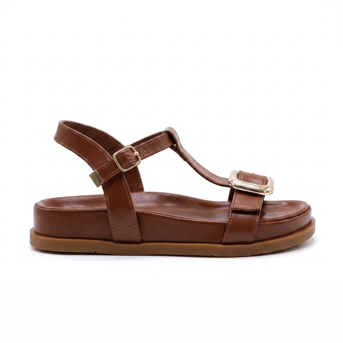 Imagem do produto Sandália Plataforma Feminina Casual Addan - 5904