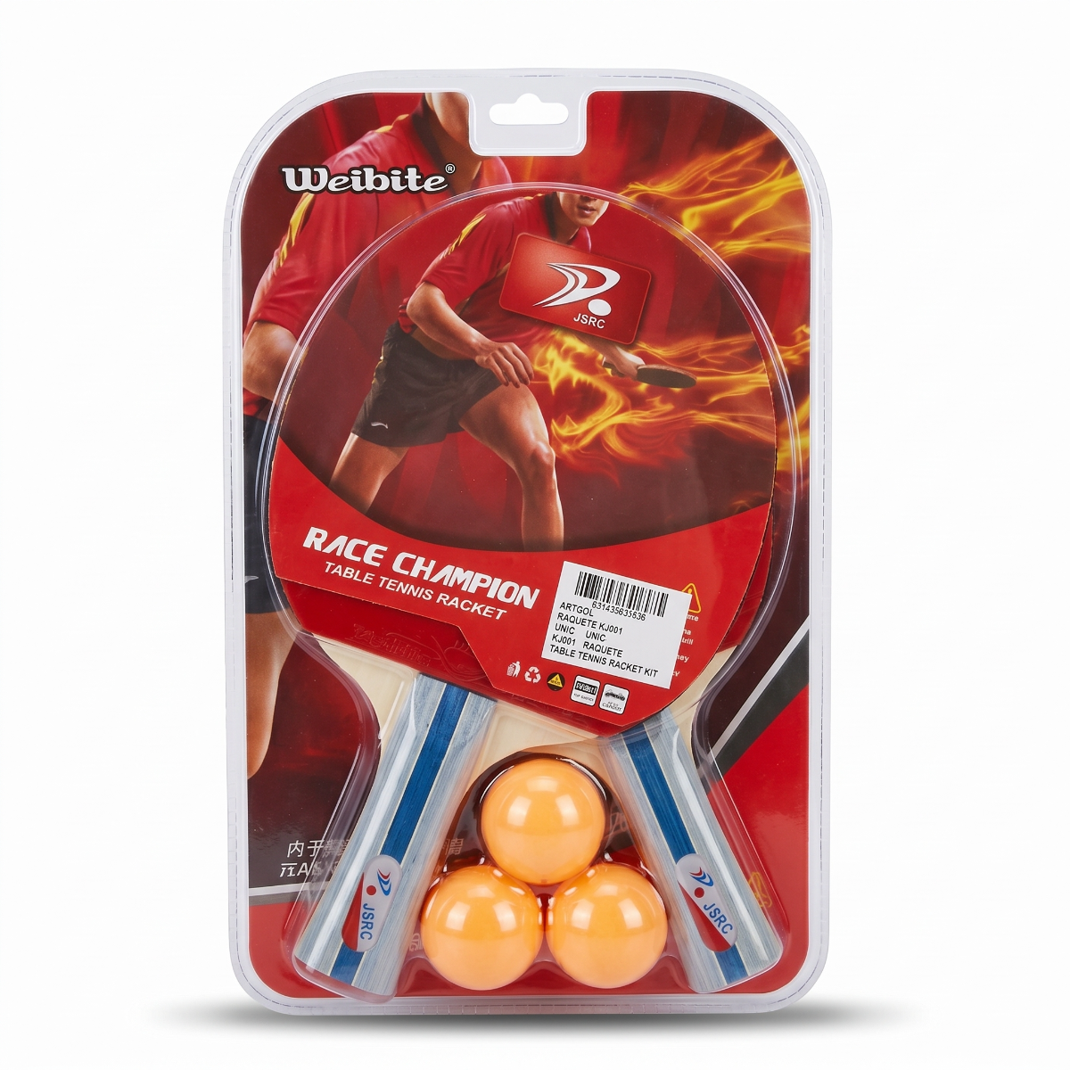 Imagem do produto Raquete Tênis de Mesa Artgol - KJ001